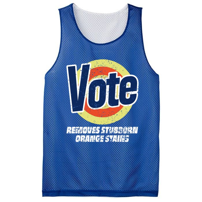 Vote Removes Stubborn Orange Stains Kamala Harris Gift Mesh Reversible Basketball Jersey Tank