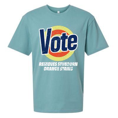 Vote Removes Stubborn Orange Stains Kamala Harris Gift Sueded Cloud Jersey T-Shirt