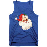 Vintage Retro Santa Christmas Gift Tank Top