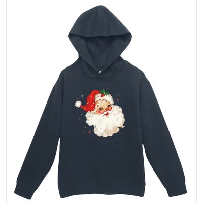 Vintage Retro Santa Christmas Gift Urban Pullover Hoodie