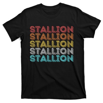 Vintage Retro Stallion T-Shirt