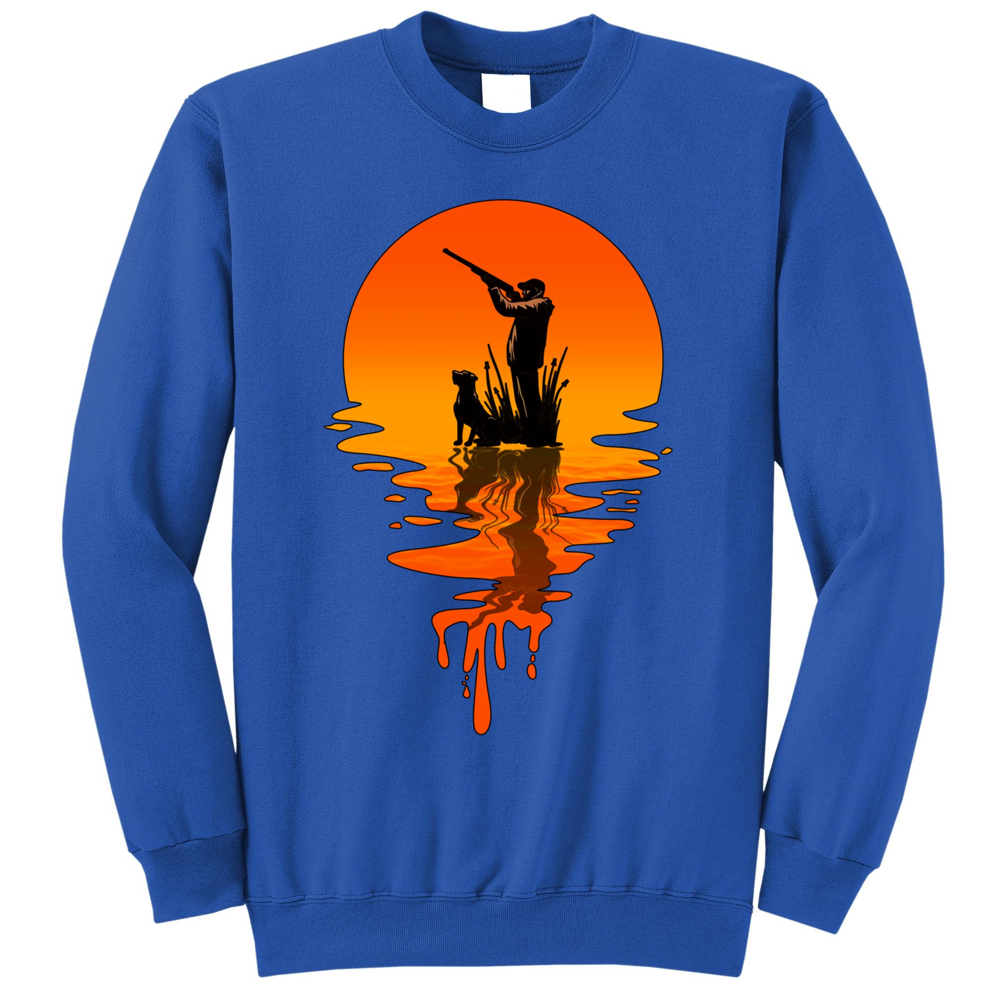 Vintage Retro Style Duck Hunting Gift Sweatshirt