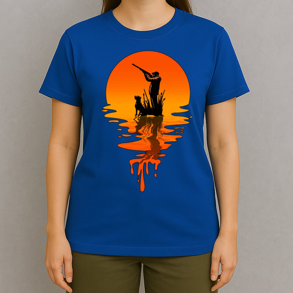 Vintage Retro Style Duck Hunting Gift T-Shirt