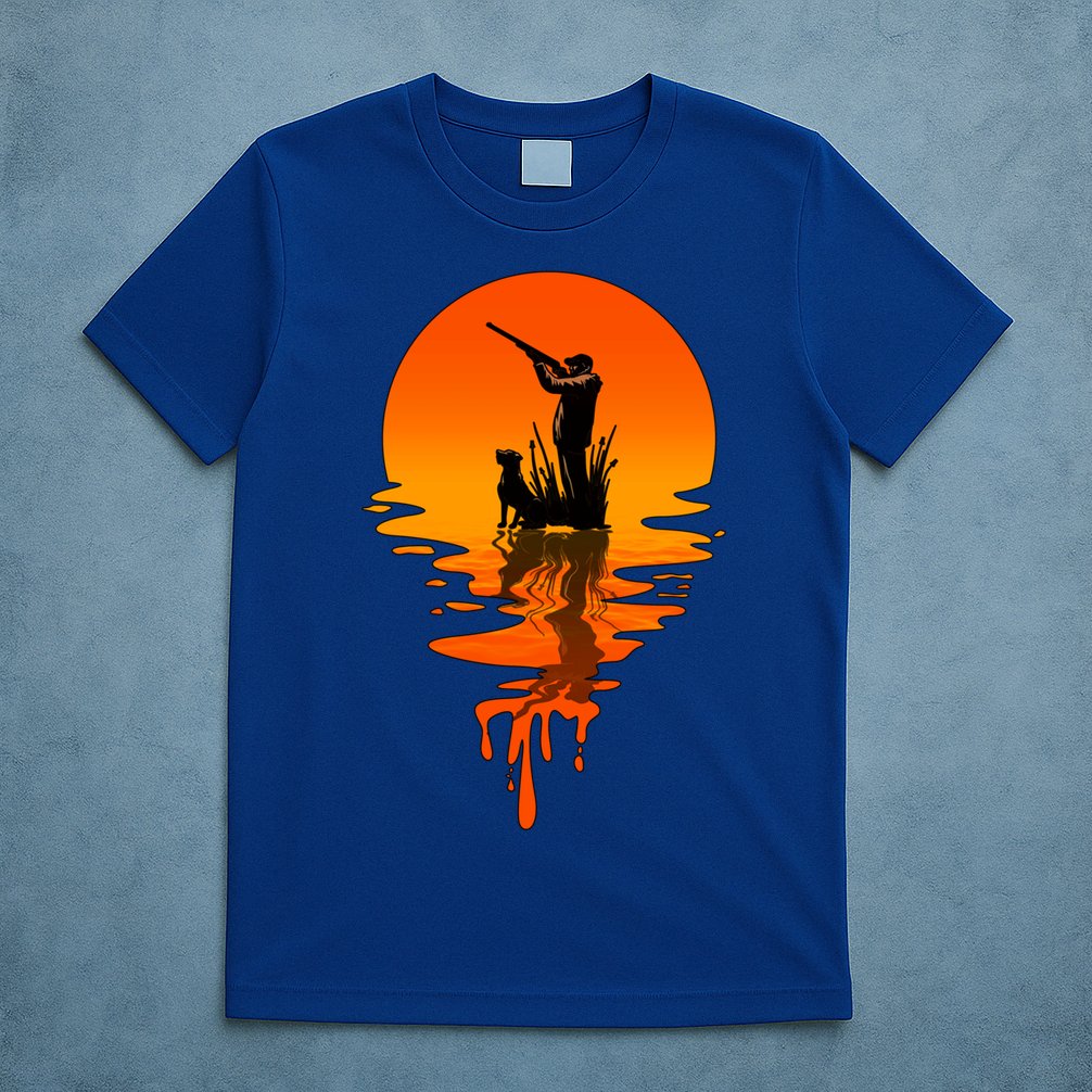 Vintage Retro Style Duck Hunting Gift T-Shirt