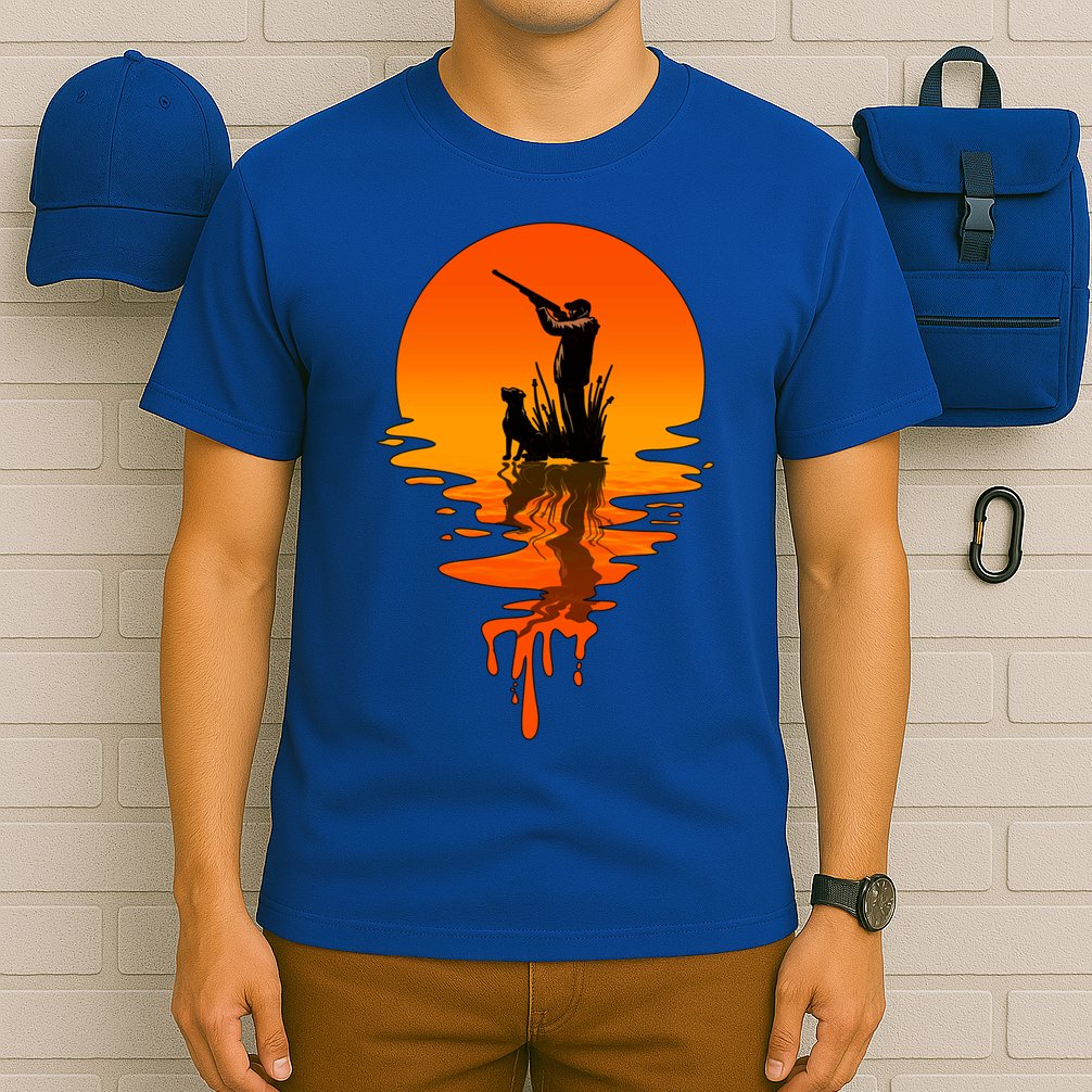Vintage Retro Style Duck Hunting Gift T-Shirt