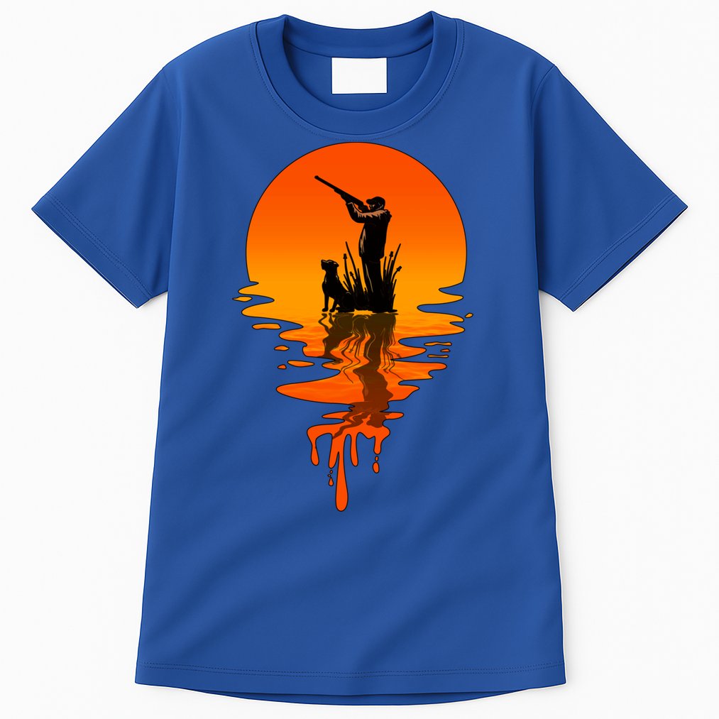 Vintage Retro Style Duck Hunting Gift Tall T-Shirt