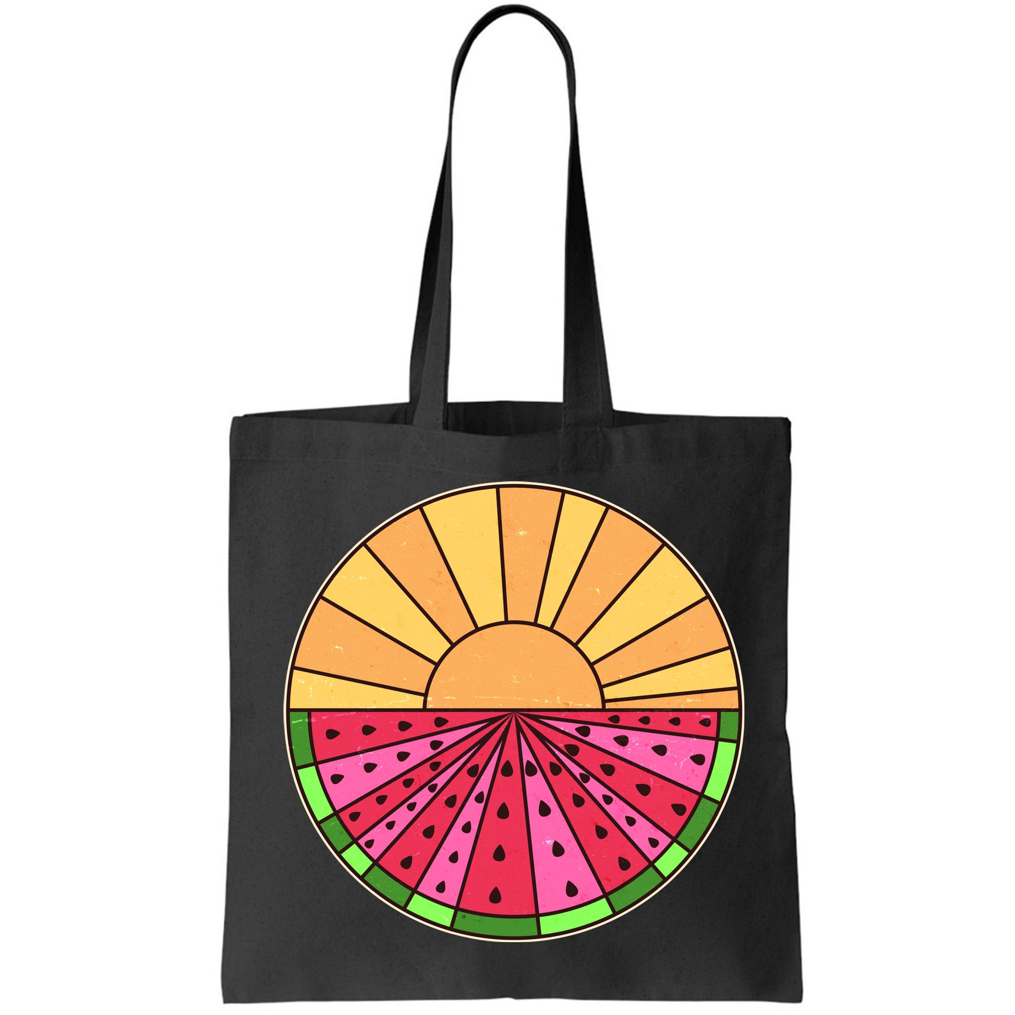 Vintage Retro Summer Sunshine Watermelon Bag