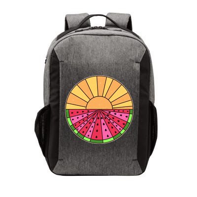 Vintage Retro Summer Sunshine Watermelon Vector Backpack