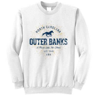 Vintage Retro Style O.U.T.E.R B.A.N.K Sweatshirt