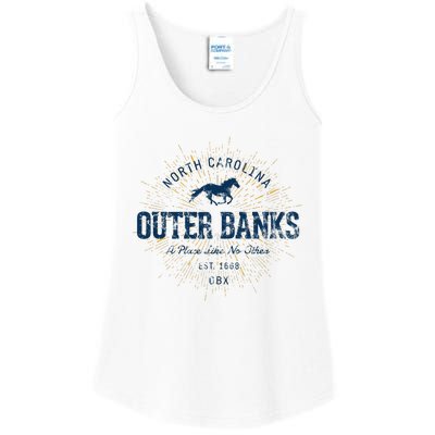 Vintage Retro Style O.U.T.E.R B.A.N.K Ladies Essential Tank