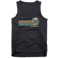 Vintage Retro Summer Vacation California La Jolla Beach Tank Top