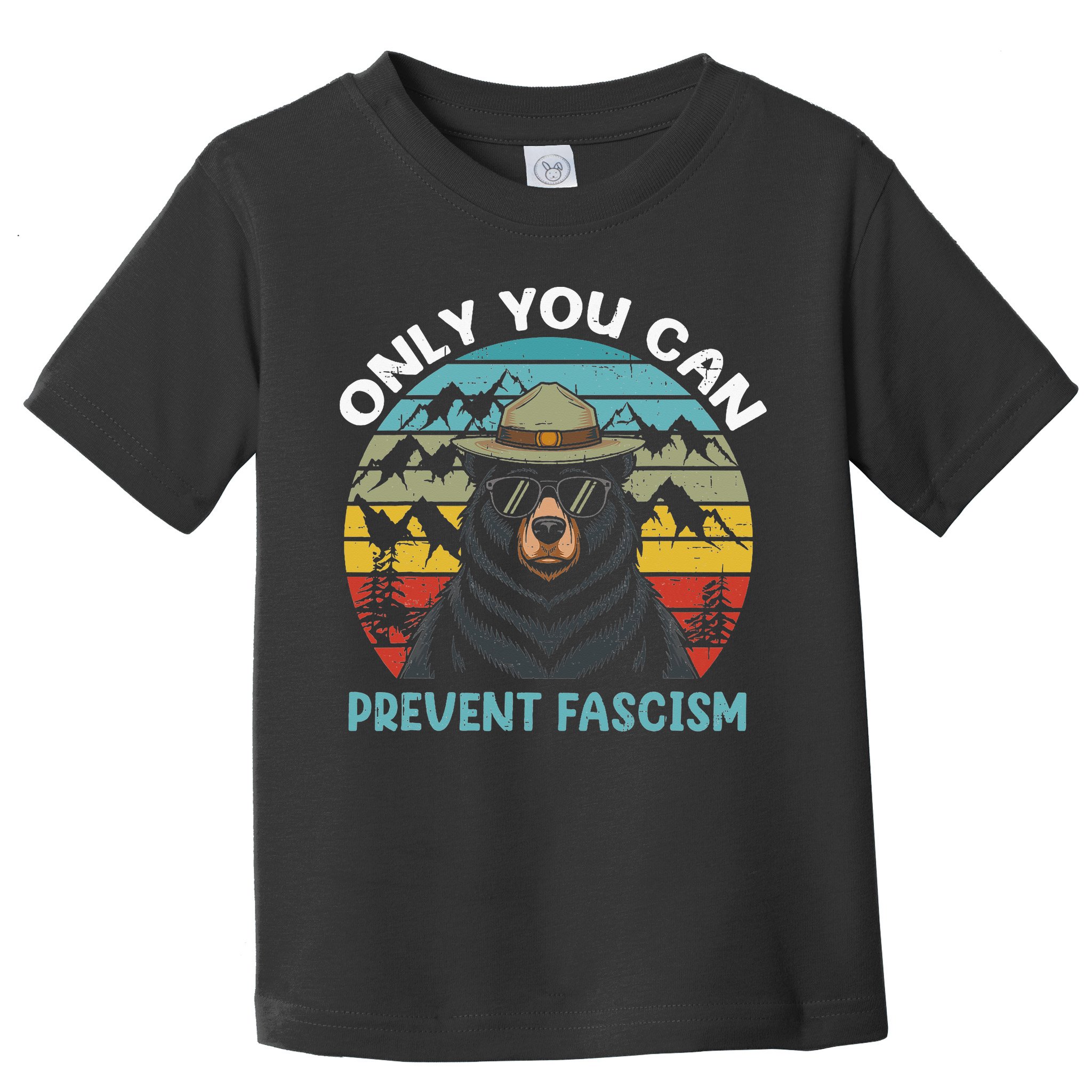 Vintage Resist Only You Can Prevent Fascism Toddler T-Shirt