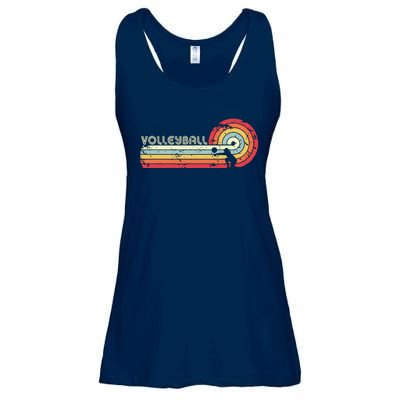 Volleyball Retro Style Ladies Essential Flowy Tank