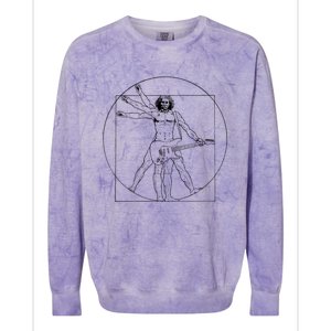 Vetruvian Rock Star Colorblast Crewneck Sweatshirt