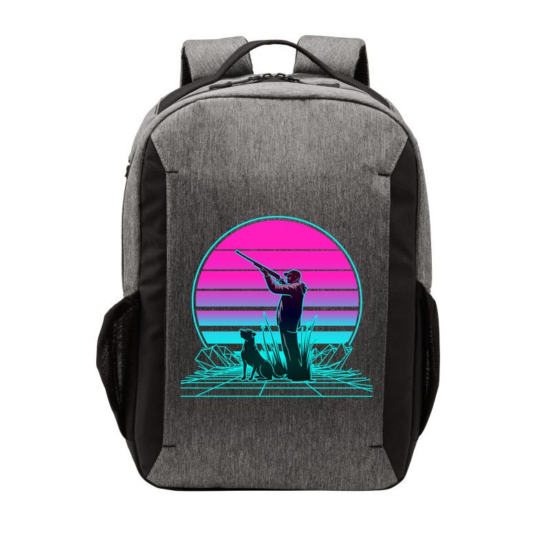 Vintage Retro Sunset Duck Hunting Cool Gift Vector Backpack