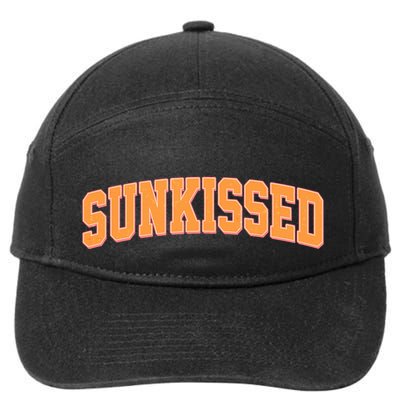 Vintage Retro Sunkissed 7-Panel Snapback Hat