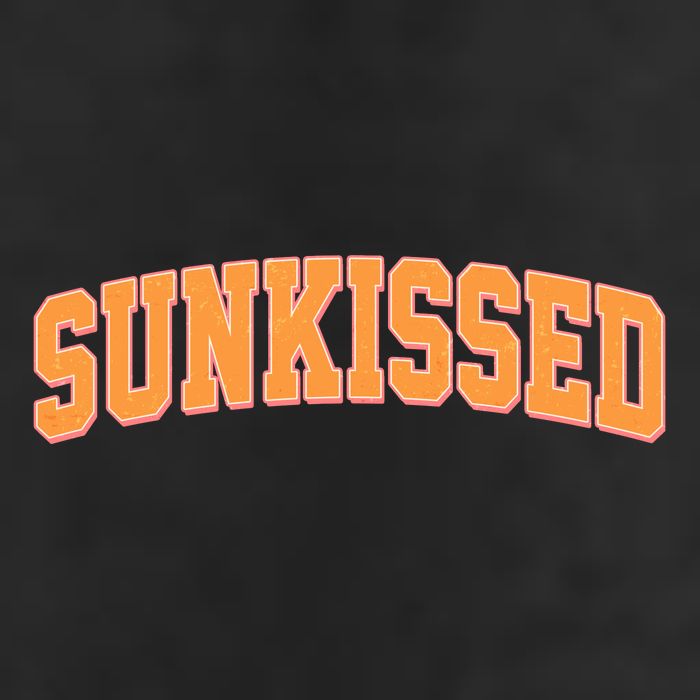 Vintage Retro Sunkissed Golf Towel