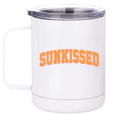 Vintage Retro Sunkissed 12 oz Stainless Steel Tumbler Cup