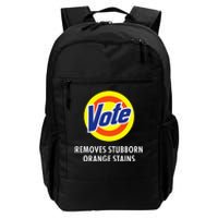 Vote Removes Stubborn Orange Stains Funny Antitrump Daily Commute Backpack