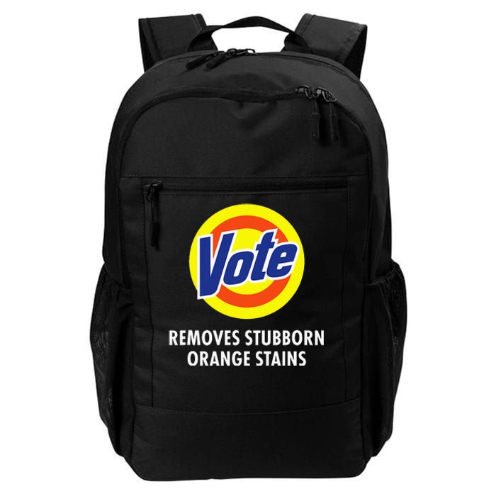 Vote Removes Stubborn Orange Stains Funny Antitrump Daily Commute Backpack