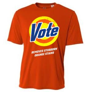 Vote Removes Stubborn Orange Stains Kamala Harris 2024 Meaningful Gift Cooling Performance Crew T-Shirt