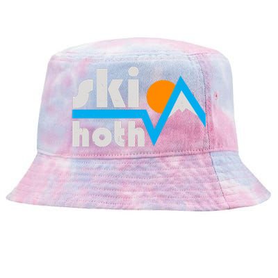 Vintage Retro Ski Hoth Logo Tie-Dyed Bucket Hat