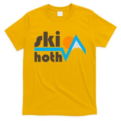 Vintage Retro Ski Hoth Logo T-Shirt