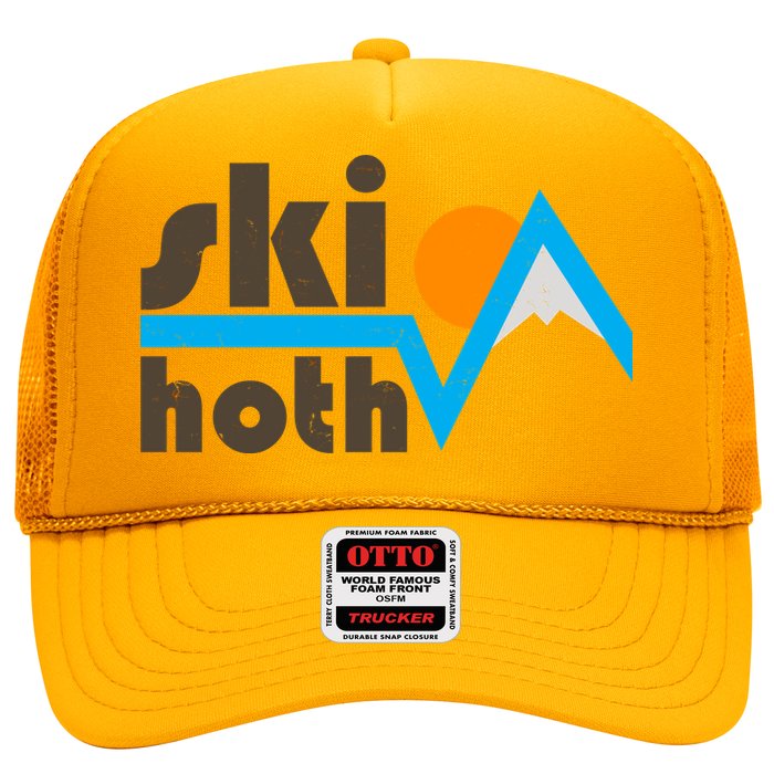 Vintage Retro Ski Hoth Logo Trucker Hat
