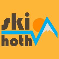 Vintage Retro Ski Hoth Logo Trucker Hat
