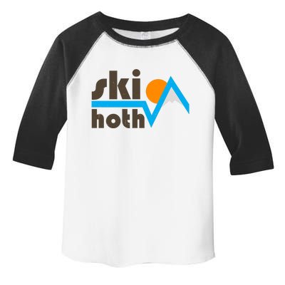 Vintage Retro Ski Hoth Logo Toddler Fine Jersey T-Shirt