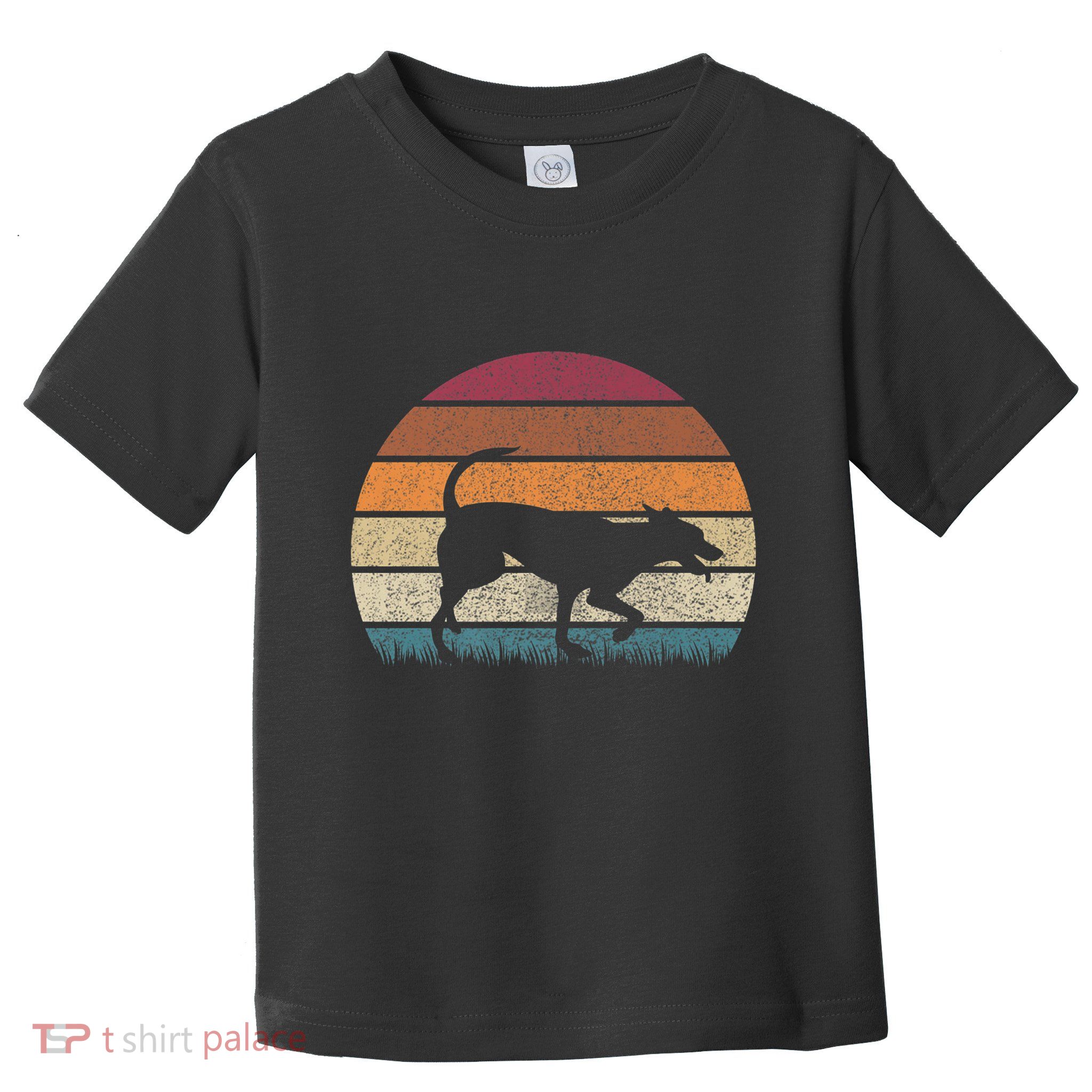Vintage Retro Sunset Formosan Mountain Dog Lover Distressed Premium Toddler T-Shirt