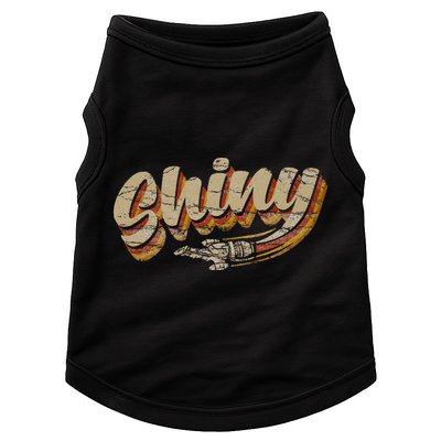 Vintage Retro Shiny Since 2002 Vintage Firefly Serenity Doggie Tank