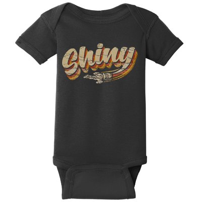 Vintage Retro Shiny Since 2002 Vintage Firefly Serenity Baby Bodysuit