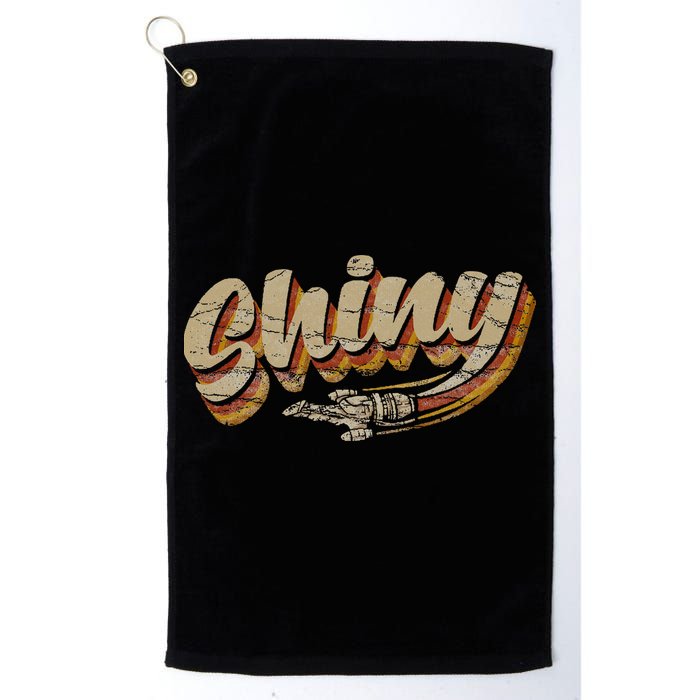 Vintage Retro Shiny Since 2002 Vintage Firefly Serenity Golf Towel