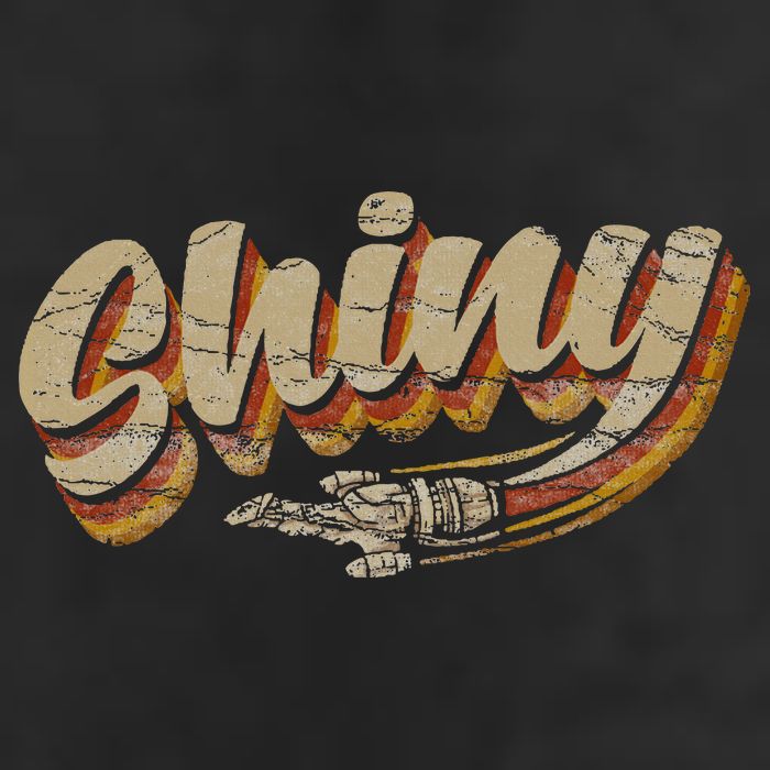 Vintage Retro Shiny Since 2002 Vintage Firefly Serenity Golf Towel