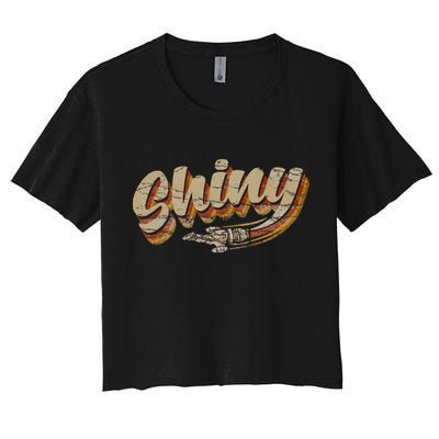 Vintage Retro Shiny Since 2002 Vintage Firefly Serenity Crop Top