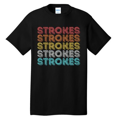 Vintage Retro Strokes Tall T-Shirt