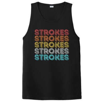 Vintage Retro Strokes PosiCharge Competitor Tank