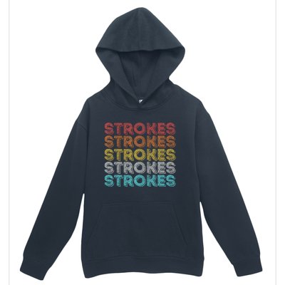 Vintage Retro Strokes Urban Pullover Hoodie