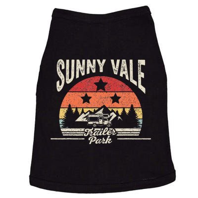 Vintage Retro Sunnyvale Trailer Park Doggie Tank