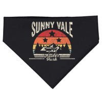 Vintage Retro Sunnyvale Trailer Park USA-Made Doggie Bandana