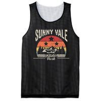 Vintage Retro Sunnyvale Trailer Park Mesh Reversible Basketball Jersey Tank