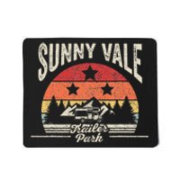 Vintage Retro Sunnyvale Trailer Park Mousepad