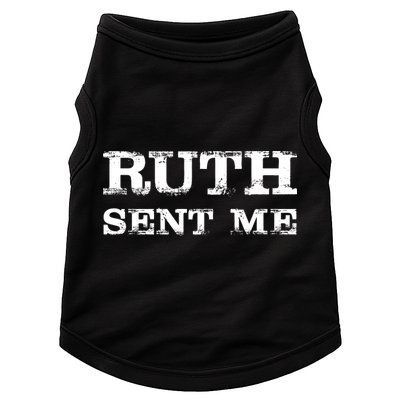 Vintage Ruth Sent Me RBG Ruth Bader Ginsburg Vote Doggie Tank