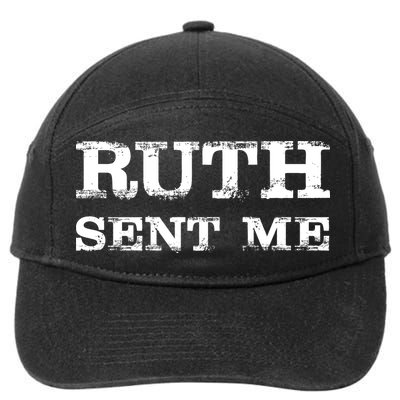 Vintage Ruth Sent Me RBG Ruth Bader Ginsburg Vote 7-Panel Snapback Hat