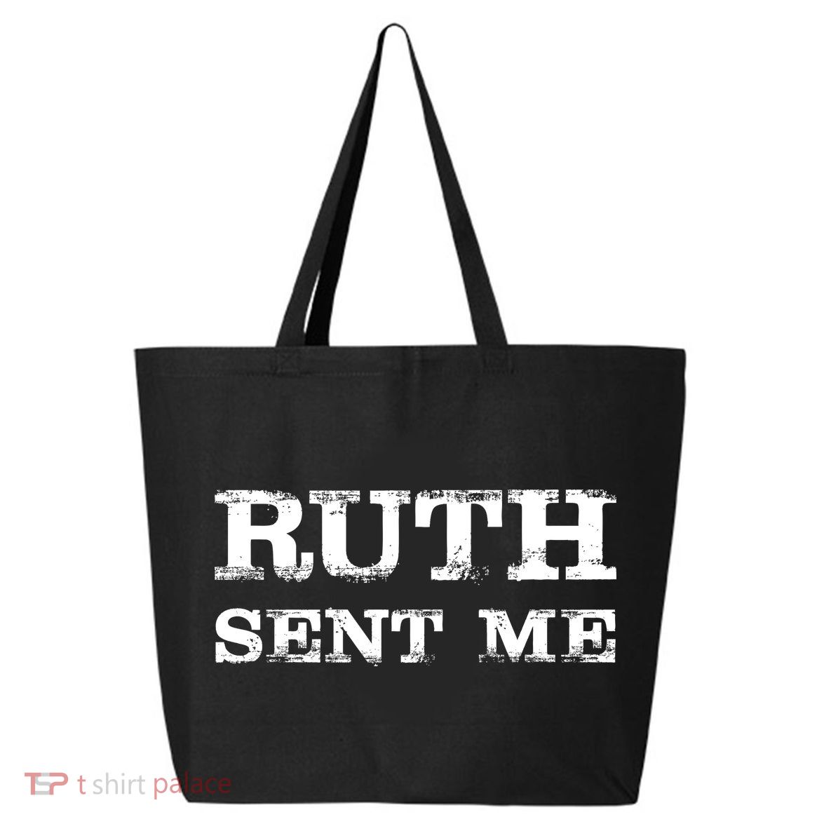 Vintage Ruth Sent Me RBG Ruth Bader Ginsburg Vote 25L Jumbo Tote