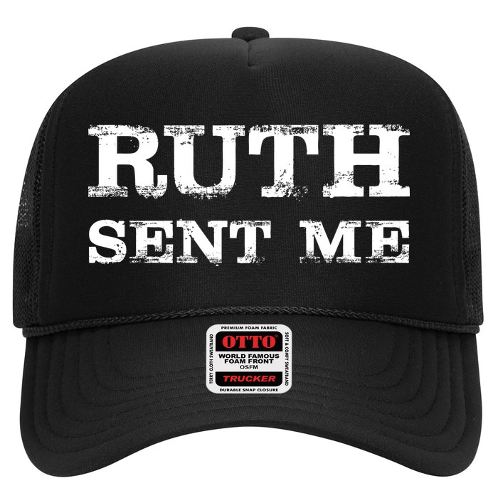 Vintage Ruth Sent Me RBG Ruth Bader Ginsburg Vote Trucker Hat