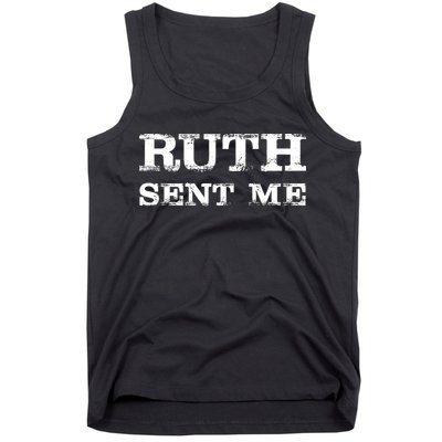 Vintage Ruth Sent Me RBG Ruth Bader Ginsburg Vote Tank Top