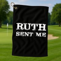 Vintage Ruth Sent Me RBG Ruth Bader Ginsburg Vote Golf Towel