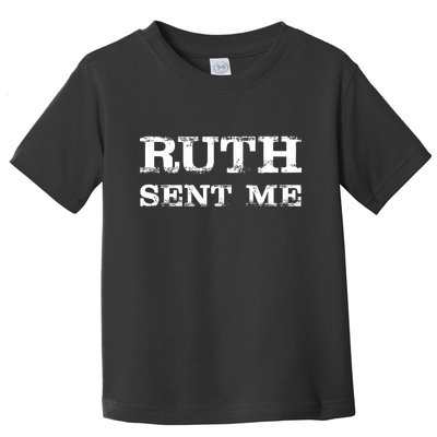 Vintage Ruth Sent Me RBG Ruth Bader Ginsburg Vote Toddler T-Shirt